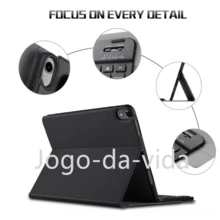 Flip Pad Cases With Keyboard - Hồng - Xem 2