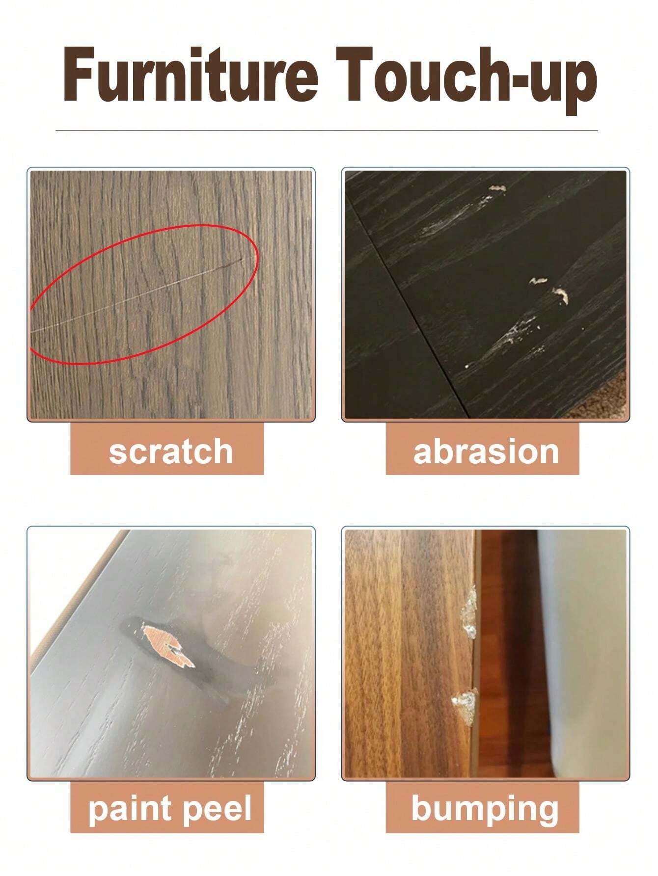 LSD014 TouchUp Paint Markers For Automotive Interior Wood Products