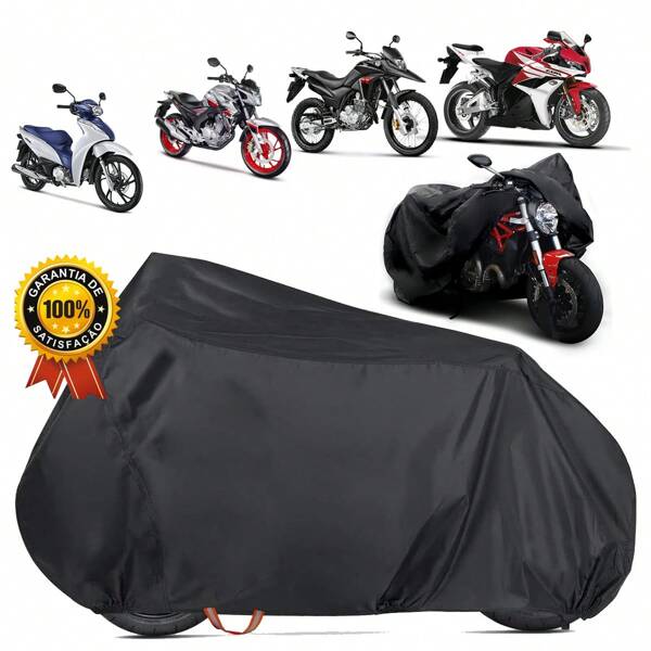 Capa Para Moto Protetora Forrada Impermeável Térmica Sol Chuva Poeira Anti-Risco Diversos Tamanhos Para Moto Scooter PCX Biz Jet Elite NEO NEX