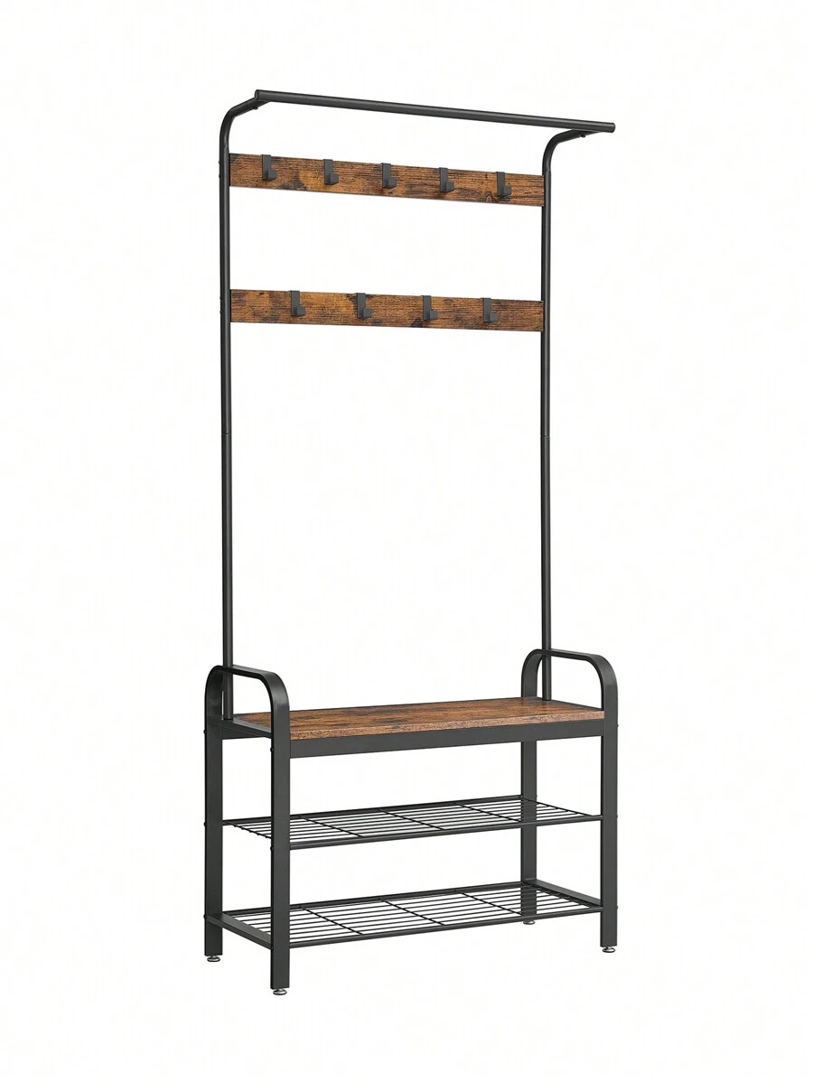VASAGLE Coat Racks - Coffee Brown - View 1