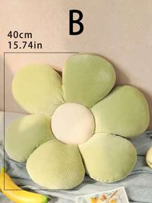 1 cái gối trang trí hình bông hoa dễ thương, đệm đệm ở nhà và văn phòng, đệm gối mềm mại và thoải mái - Nhiều màu - Xem 4