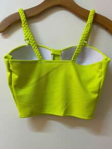 Women Tops - Màu xanh chanh - Xem 2