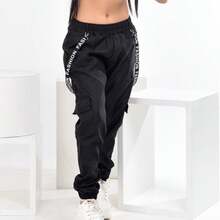 Women Pants - 黑色 - 查看 1