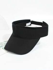 1 件运动服运动遮阳帽太阳运动遮阳帽遮阳帽可调节帽子男女通用，高尔夫棒球帽 - 1pc 復古色 - 查看 3