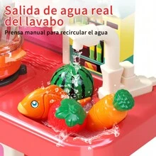 Juego de 73 piezas de juguetes de cocina para niños de 95cm
