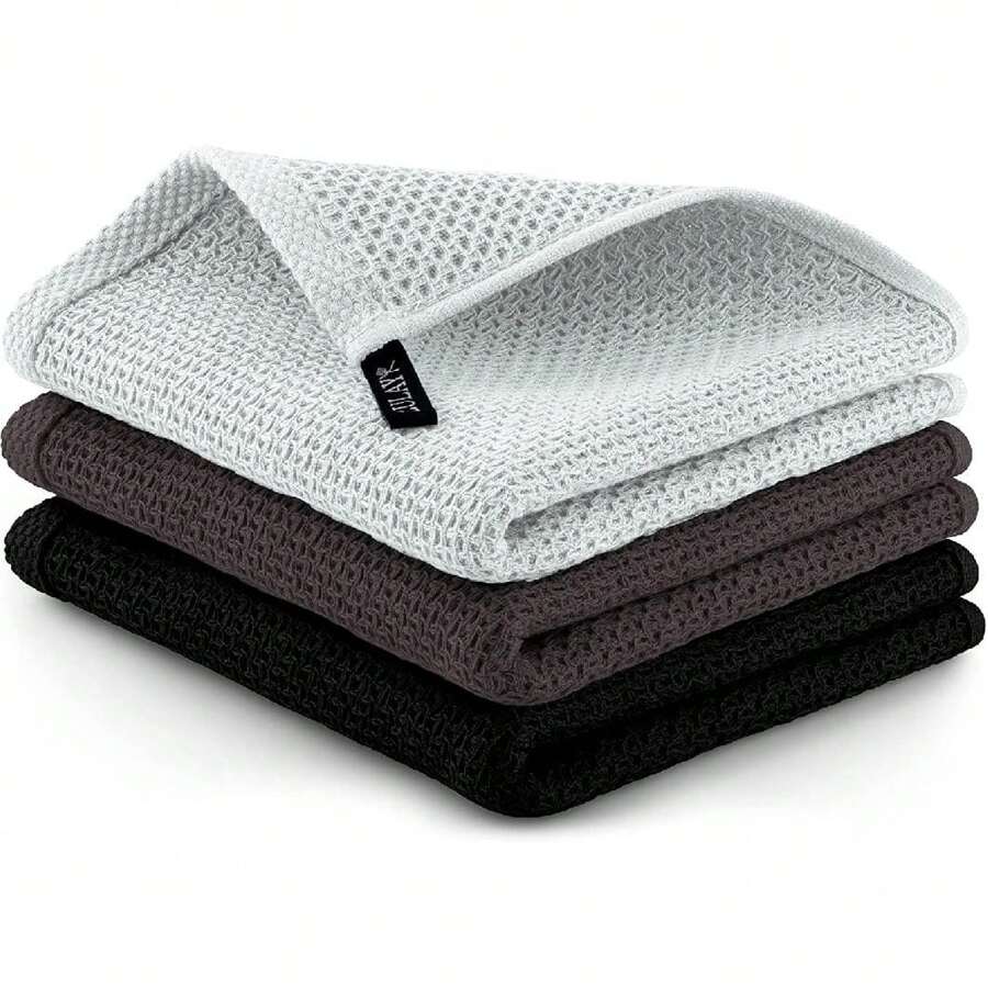 Waffle Weave Kitchen Towels