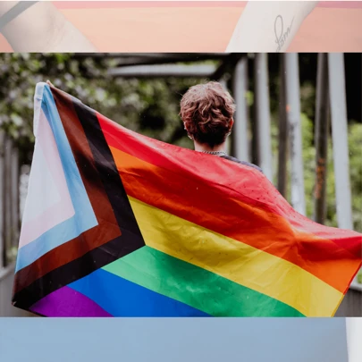 PRIDE MONTH Bandera Gay LGBT Poliéster Patrón De Rayas De Arcoíris Pride Decorativo Hogar Casa Departamento Para Fiestas