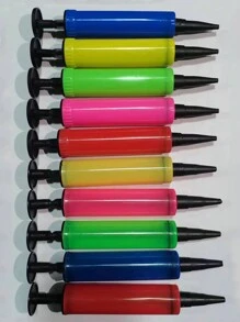 1 Peça Cor Aleatória Insuflador De Balão - Multicolorido - Ver 5