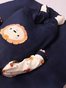 Baby Boys Jumpsuits - Màu xanh hải quân - Xem 5