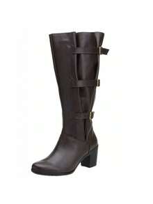 Women Knee-High Boots - Cà phê nâu - Xem 3