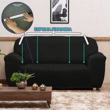 Charm Of Detail Sofa Covers - Negro - Ver 3