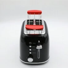 Foldable Bun Warmer For Toaster,Foldable Bread Warming Rack For Toaster Bread Baking Rack,Toaster Bread Baking Rack,Toaster Bread Heating Rack,Toaster Bread Heating Rack,Toaster Bread Grill,Toaster Accessory For Home Baking,Kitchen Gadget For Toaster,Samall Gift For Kitchen Toaster Bread Loaf - Red - View 3