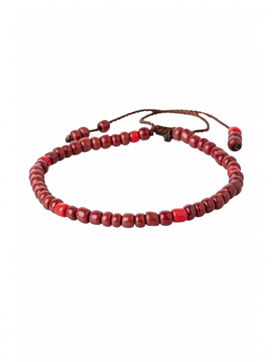 Pulsera Hilo Oya Portección Yoruba Orisha - Rojo - Ver 1