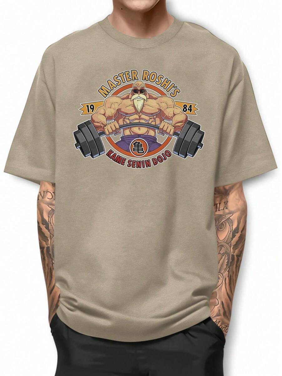 Men T-Shirts - Màu Khaki - Xem 1