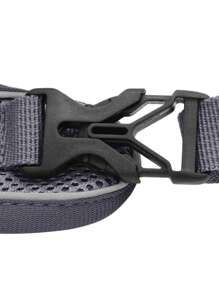 1set Pet Chest And Back Strap Set With Reflective And Breathable Vest Style Dog And Cat Carrier, Including Leash, Suitable For Small And Medium Sized Pets, Great For Outdoor Activities - Grey - View 8