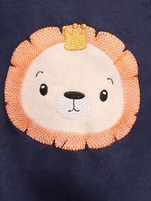 Baby Boys Jumpsuits - Màu xanh hải quân - Xem 4