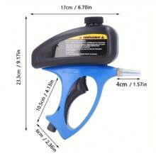 1Pc Adjustable Sandblasting Gun 90psi Portable Sand Blaster Sand Blasting Machine Gravity Small Handheld Pneumatic Blasting Gun - one-size - View 2