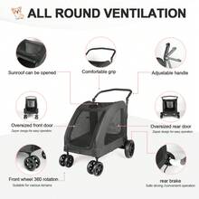 Pet Carrier - Black - View 2