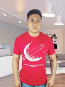 Men T-Shirts - Đỏ - Xem 3