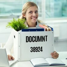 12 Sheets Vinyl Letter Stickers Large, 3 Inch Self Adhesive Number Alphabet Stickers, Waterproof Stick On Letters For Scrapbooking Mailbox Sign Children DIY Crafts Poster - Multicolor - View 6