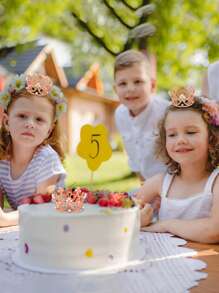 1/6pcs Mini Crown Cake Topper, Mini Crown For Flower Arrangements Bouquets, Small Tiara Crown Birthday Cupcake Topper For Birthday Wedding Party Favors,Christmas