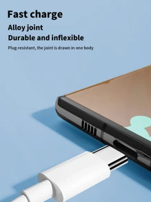 KOOLIFE 2pcs/Set Fast Charging Data Cable/Braided Cable 3A C-C Data Cable Compatible With 20W/27W/30W Fast Charging Adapter, Compatible With Apple/Android Smartphones Including 15/OPPO///, And Compatible With Tablets/IPad/IPad Pro/Mini/Air With USB-C Port