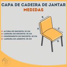 Kitchen Chair Covers - Xám - Xem 2