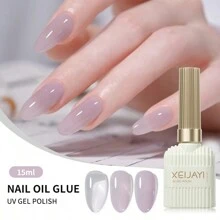 XEIJAYI 9支装15毫升凝胶指甲油套装，流行色凝胶指甲油套装，可卸UV/LED凝胶指甲油，适用于家庭美甲沙龙美甲圣诞节DIY美甲 - 彩色 - 查看 4