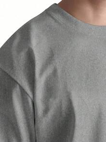 Men T-Shirts - 淺灰色 - 查看 3