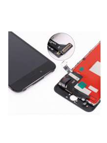 Mobile Phone LCD Screens - Black Screen + Battery - View 4