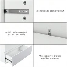 Dressers & Chests Of Drawers - White - View 6