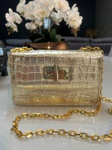 Women Clutches - 香檳色 - 查看 2