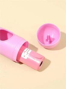 1pc Storage Container + 3 Rolls Random Diaper Bags, 45pcs (30x22cm Per Bag), Easy-To-Carry And Clean - Pink - View 6