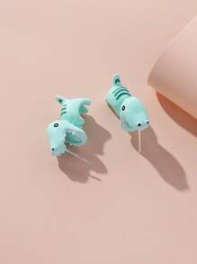 1 đôi Mùa Xuân Mùa hè Hàng mới đến Phim hoạt hình dễ thương Thiết kế Động vật Hoa tai acrylic Đối với phụ nữ , Phong cách đường phố - Nhiều màu - Xem 10