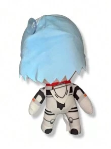 Kawaii Plush Ayanami Evas Pilots Rei Chiquita Genesis Anime 22cm - Blue - View 2
