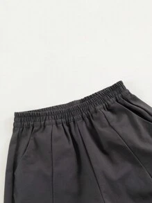 MARC&JANIE Pantalon à la forme de carotte décontracté et ample pour garçon jeune, printemps