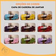 Kitchen Chair Covers - Xám - Xem 6