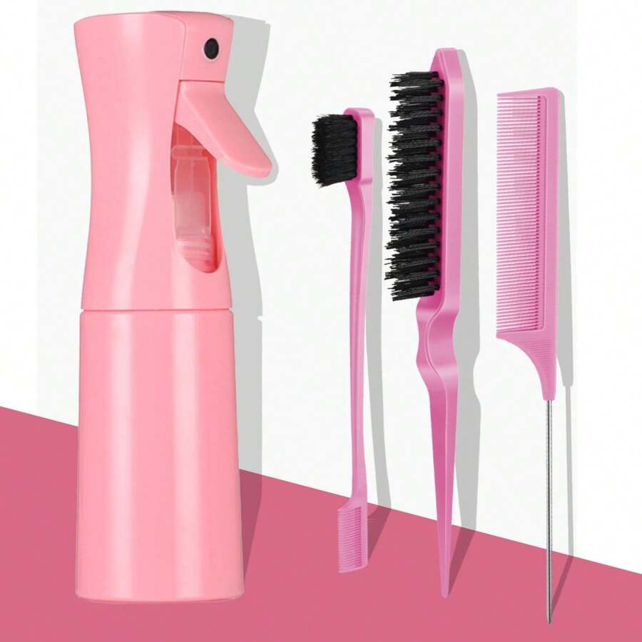 Hair Brush Set, Hair Brushes For Women Men Kid, Detangler Brush For Wet Dry Curly Hair