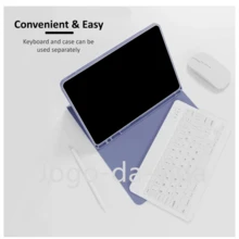 Flip Pad Cases With Keyboard - 黑色 - 查看 5