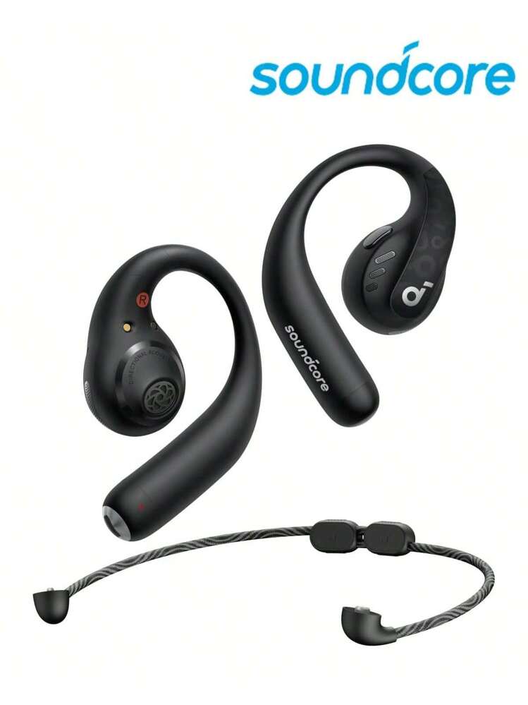 Soundcore AeroFit Pro Open-Ear Headphones, Ultra Comfort, Secure