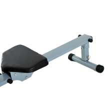 HOMCOM Máquina de Remo Plegable Resistencia Ajustable con Digital Monitor LCD para Fitness y Ejercicios de Musculación o Resistencia para Gimnasio Casa Carga 100KG 130x47,5x67 cm - Gris - Ver 8
