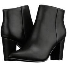 Women's Chunky Heeled Boots Fashionable Chunky Heel Ankle Boots High Heel Boots Chunky Block Heel Ankle Booties Short Winter Boots