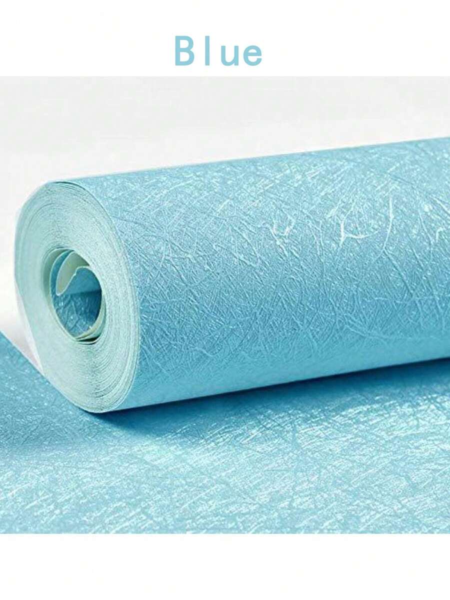 40cm X 10m Silk Wallpaper Embossed Self Adhesive Peel And Stick