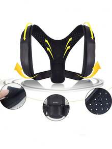 Corrector De Postura Ajustable Unisex Faja Para Postura De Espalda Y Hombro