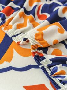 1 Pieza Cubierta Elástica Para Sofá, Cubre De Sofá De Tela De Seda Con Estilo Bohemio Y Ruralpara Decoración Del Hogar, Antipolvo, Antisratch, Universal Para Las Cuatro Estaciones