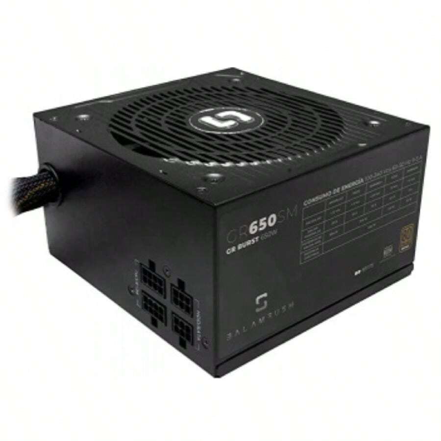 Balam Rush GR 650W 80 PLUS Bronze Power Supply, 20+4 Pin ATX, 120mm, 650W - Schwarz - Übersicht 1
