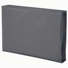 Outsunny  Replacement Cushion Cover Garden Rattan Patio Furniture Seat Cover Polyester Outdoor- No Cushion Included - Dark Grey - View 1