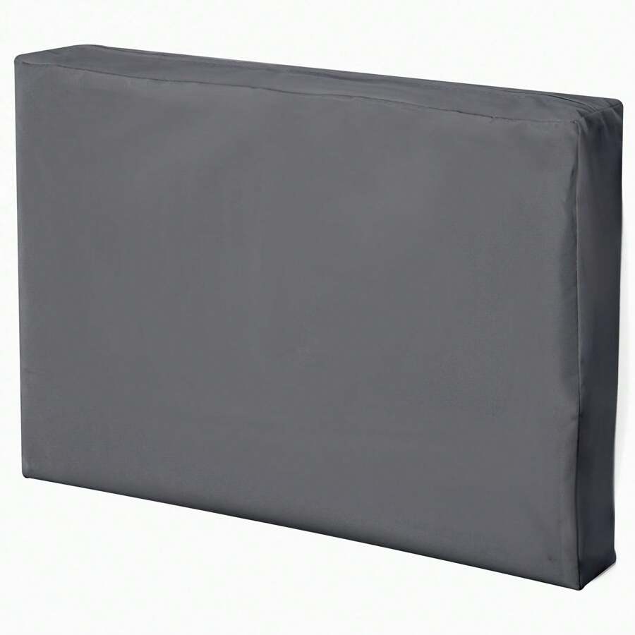 Outsunny Replacement Cushion Cover Garden Rattan Patio Furniture Seat Cover Polyester Outdoor- No Cushion Included - Dark Grey - View 1