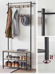 VASAGLE Shoe Racks - グレー - チェックする 5