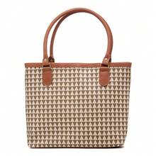 Women Tote Bags - 米色 - 查看 3